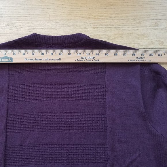 RAFFI Linea Uomo Merino Wool Blend Sweater Sz Mens Medium M EUC - Picture 7 of 7